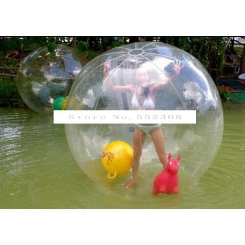 1M Diameter fun entertainment water ball, inflatable Water walking Ball Toy Ball,For 1-2 child
