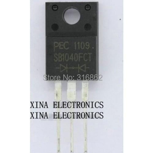 SB1040FCT TO-220F 10A 20V ROHS ORIGINAL 20PCS/lot Free Shipping Electronics composition kit
