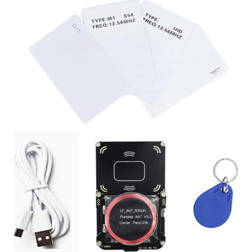 G5AA RFID Copier Writer Readers Duplicator Programmer NFC Smart Frequency Key fob Cards Reader Decoder Proxmark3 2 USB Ports