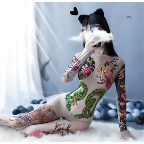 Women Open Crotch FishNet Sexy Lingerie Hot Transparent Erotic lingerie Body Suit Erotic Costumes Body stocking Sex Clothing