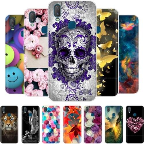 For Vivo Y11 2019 Silicone Case 6.35 inch soft TPU back cover For Vivo Y11 2019 Case For Vivo Y17 Y15 Y12 Case Y 17 Case Coque