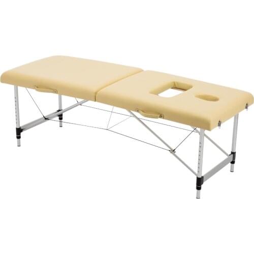 Foldable portable salon pregnant women Breast beauty salon SPA tattoo furniture leather patio facial massage table bed with bag