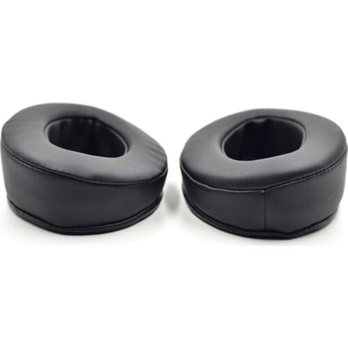 Replacement Cushion Earmuff earpads Ear Pads Cup Cover Pillow for Brainwavz HM5 HM 5 Headphones (Black)