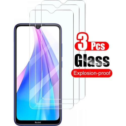 3Pcs Tempered Glass For Xiaomi Redmi Note 8T Screen Protector For Xiaomi Redmi Note 8T 8 T Protective Glass Shield Film 9H