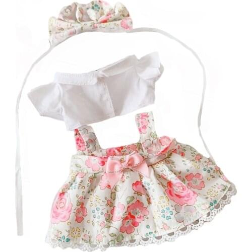1 set 20cm doll clothes Princess dress set Lovely girl Toy dolls accessories for our generation doll clothes gift