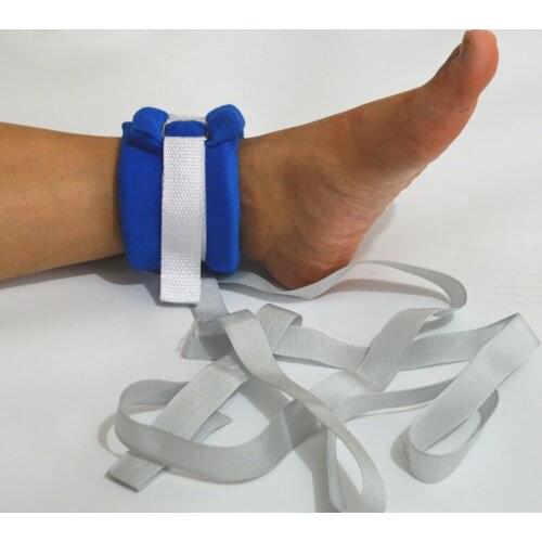 1PC Medical Limbs Restraint Strap Patients Hands And Feet Limb Fixed Strap Belt For Elderly Mental Patient Use Blue