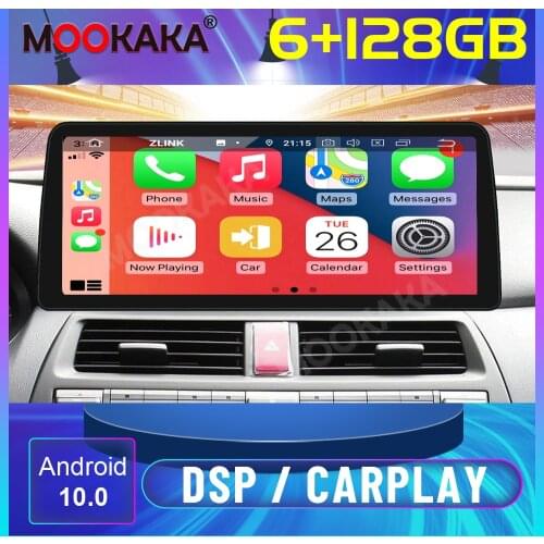 12.3" Tesla Android 10.0 6G+128G Carplay For Honda Accord 8 2006-2012 Car GPS Navigation Audio Radio Multimedia Player Head Unit