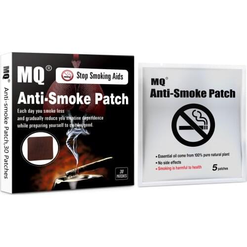 60 Pcs/2 Box Stop Smoking Patches Quit Smoke Plaster 100% Natural Herbal Anti-Smoking Patch for Men Stop Smoking Patches