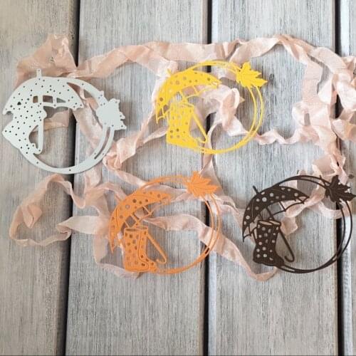 ArtScrap Rainy Day School Metal Cutting Dies Stencils For DIY Scrapbooking Card Decorative Craft Embossing Die Cuts | Art: 17