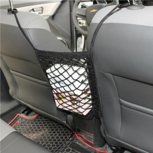 Car Trunk Mesh Net Cargo Organizer for Cadillac CTS XTS SRX ATS CT6 ESCALADE XT4 XT5 XT6 Escala Elmiraj ELR
