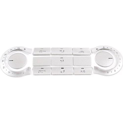 Car Central Control Air Conditioning Switch Button Cover Sticker for Mercedes Benz A B Class CLA GLA