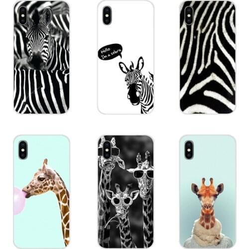 For Huawei Y5 Y6 Y7 Y9 Prime Pro GR3 GR5 2017 2018 2019 Y3II Y5II Y6II Animal Zebra Giraffe Accessories Phone Cases Covers