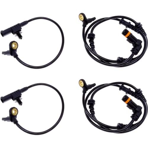 4 Pcs Front Rear ABS Wheel Speed Sensor For Mercedes-Benz W164 X164 W251 GL350 GL320 ML320 ML350 1645400917/1645400717