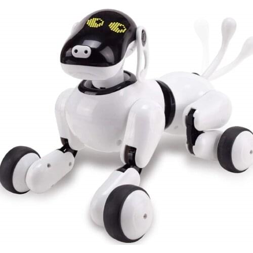 Toy Dog 1803 Voice &App Controlled Robot AI Dog Bluetooth Connection Touch Motion Smart Electronic AI Pet Dog Toy For Children