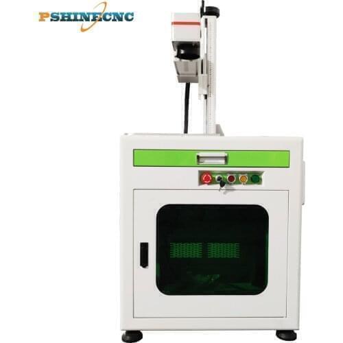 Mini fiber laser source 3d 30w 50w engraving logo marking machine price with rotary