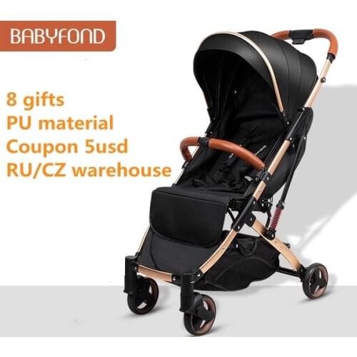 Original Lightweight Baby Stroller Trolley Car Folding Baby Stroller light folding umbrella car can sit and lie on the airplane