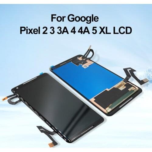 AMOLED LCD Original For Google Pixel XL 2 2XL 3 3XL 3A 3AXL 4 4XL 4A 4A 5G 5 LCD Display Touch Screen Digitizer Assembly