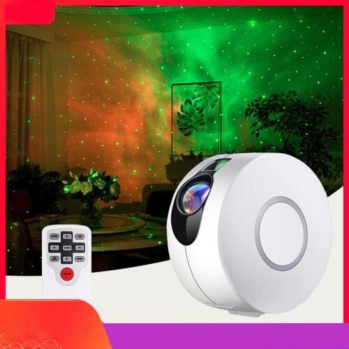 Projector Remote Star Galaxy Effect Kid Room Night Party Holiday Wedding Light Cloud Lamp Atmospher Bedroom Beside Lamp