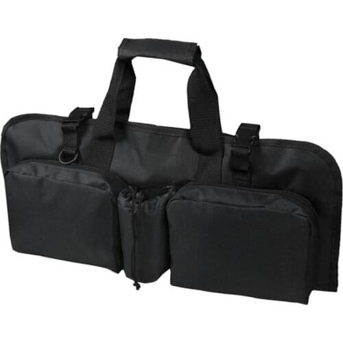 Simple Stylish Black Large Capacity Yoga Bag Portable Foldable Multi-pocket Shoulder Handbag for Fitness Yoga Fitness