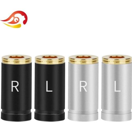 QYFANG 1 Pair Frosted Shell A2DC Female Pin Earphone Plug Audio Jack LS400 CKS1100 E50 E70 Headset Wire Connector a2dc Adapter