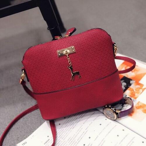 Girls Shoulder Crossbody Bags Luxury Handbag Designer 2021 Women Bag Messenger Bags Fashion Bag with Deer Toy Shell Shape