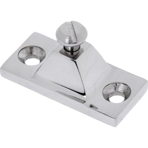 Heavy Duty Stainless Steel Side Mount Deck Hinge 2" x 7/8" - Canopy/Boat/Bimini Top
