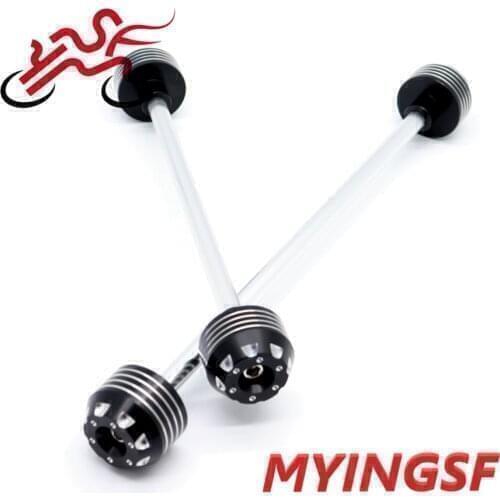 Rear Front Axle Fork Crash Slider For DUCATI MONSTER 749/999 2003-2007 04 05 06 Motorcycle Wheel Protector Falling Protection