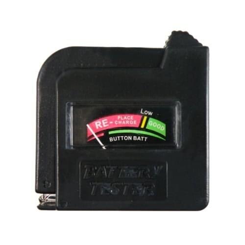 BT-860 Battery Tester battery voltage tester for AA AAA C D N 9V batteries round cell button battery