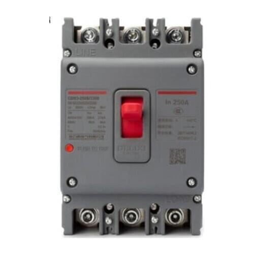 CDM3-250S/3300 250A M3250S2503300 3P | 250A | 250A | 35kA CDM3 molded case distribution protection circuit breaker