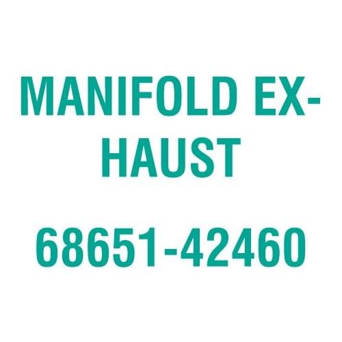For Kubota 68651-42460 MANIFOLD EXHAUST
