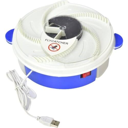 Electric Effective Fly Trap Automatic Flycatcher Pest Device Insect Catcher Fly Trap Catching Artifacts Insect Trap Usb Plug
