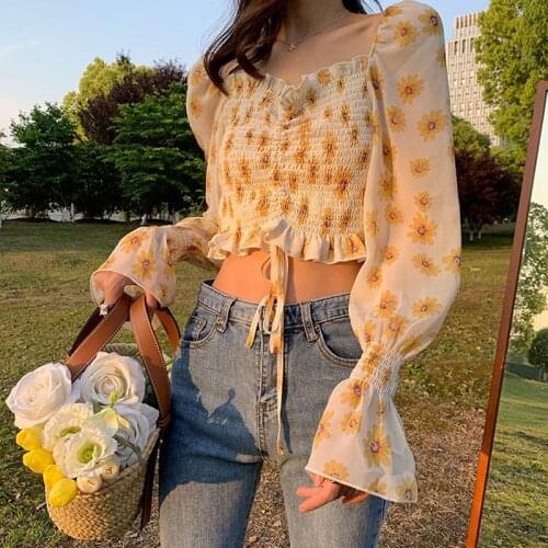 EOENKKY Womens Chiffon Blouses