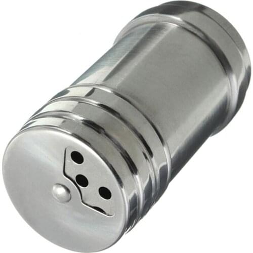 Kitchen Swivels Seasoning Bottles Stainless Steel Kitchen Cruet Container Bottle Jar Storage Bottle Seal Condiment