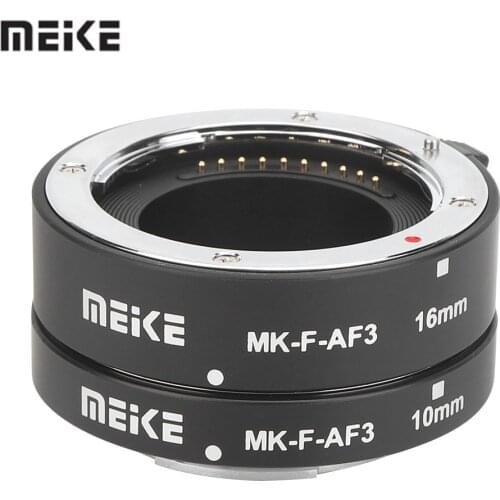 Meike MK-F-AF3 Metal Auto Focus Macro Extension Tube for Fujifilm X-T20 XT2 X-T10 XT3 XT100 X-H1 X-A5 X-PRO2 X-A1 X-T1 XT30 X-T3