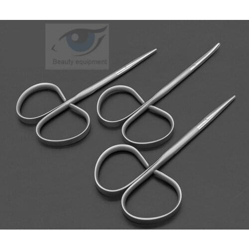 Twist-handle Scissors Fine Eye Peeling Scissors