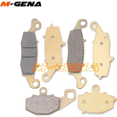Motorcycle Front Rear Brake Pads for CF650NK CF650TR 2010-2011-2012-2013 ER6N ER6F 2006-2016 KLE650 2007-2014 Z750 2005-2006