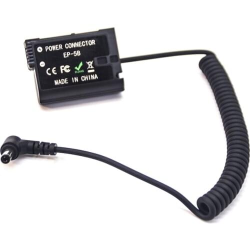 Fake Battery Dummy Battery Straight Spring Wire For Power Supply Ep-5A For Nikon D7100 Power Supply Adapter For Nikon Cameras