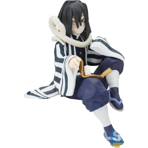 Pre-Sale Demon Slayer Iguro Obanai Snake Column Collectible Model Toys Anime Characters Pvc Model Cartoon Toy Desktop Ornaments