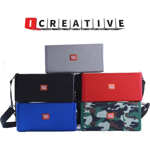 TG188 wireless solar charging outdoor multi-function radio stereo Bluetooth-compatible speaker with LED flashlight support TWS