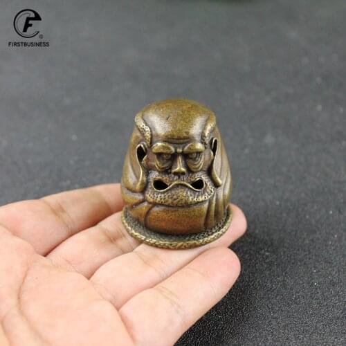 Creative Buddha dharma Retro copper Incense Burner Incense Holder Home Decor Aromatherapy Censer Teahouse Yoga room Crafts gifts