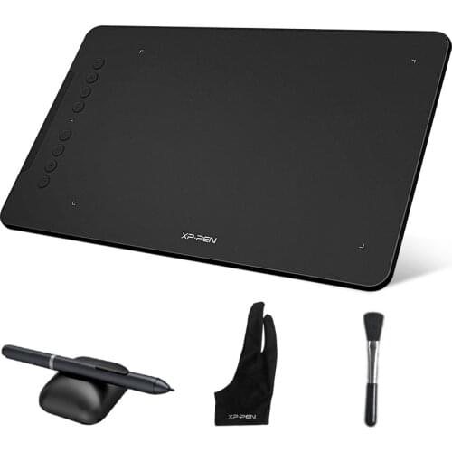 XP Pen Digital Drawing Tablet Deco 01 Graphics Tablet 8192 levels Graphic Painting Board Battery-free Stylus Drop Shipping