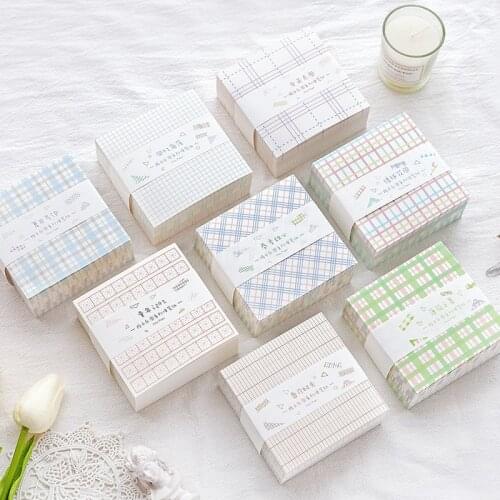 4Partten/400pages Memo Pad Cute Sticky Notes Set Kawaii Office Notepad Stationery for School To Do List Sticky Notes Sticker