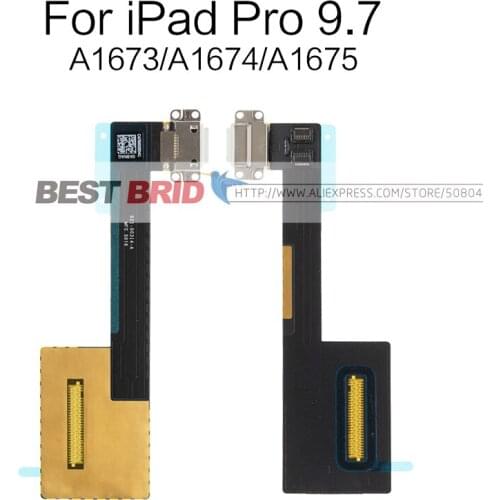 5Pcs/lot Power Charger Dock USB Charging Port Plug Flex Cable For iPad Pro 9.7 A1673 A1674 A1675