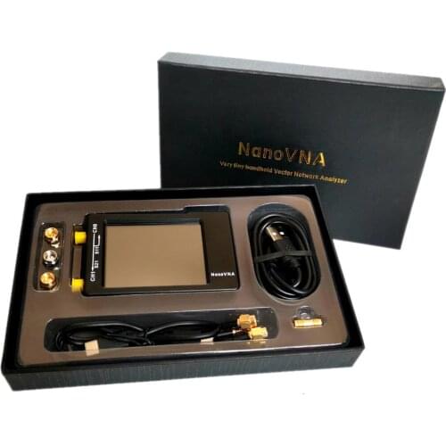 2020 New NanoVNA-H 50KHz~1.5GHz VNA 2.8inch LCDHF VHF UHF UV Vector Network Analyzer Antenna Analyzer