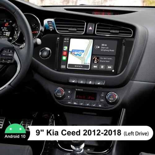 Car Radio Android 10 Central Multimedia Player Head Unit Car Intelligent System 9 Inch Autoradio Carplay For Kia Ceed 2012-2018