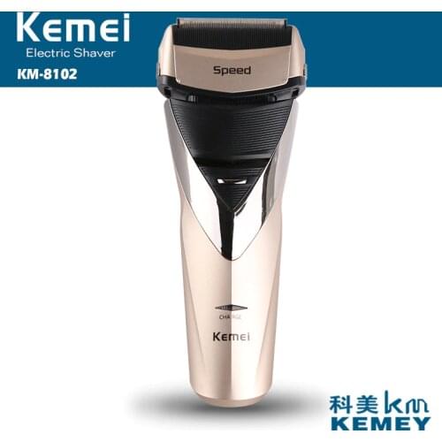 Kemei Professional Electric Shaver Rechargeable Waterproof Shaveing For Man Beard Trimmer Men Face Care Shaver Razor KM-8102