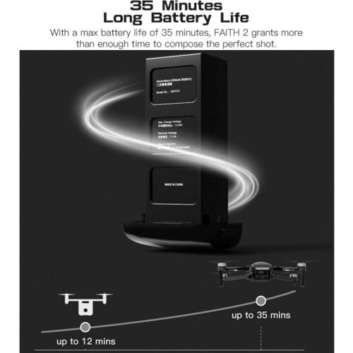 CFLY Faith 2 Battery 11.4V 3100mAh LiPo Battery C-FLY Foldable FPV GPS RC Drone Quadcopter Spare Parts Faith2 Accessories