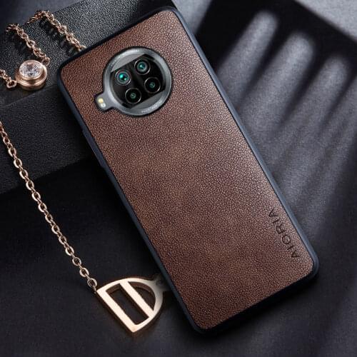 Case for Xiaomi Mi 10T Lite 10T Pro case with Retro business PU leather design,TPU+PU 2in1 material