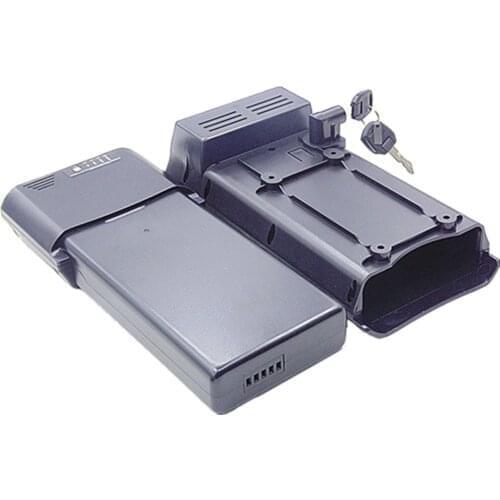 City Ebike Battery Box Replace Repair Rear Rack City Bike Battery Box 24V 8.8Ah 10Ah 36V 8.8Ah 10Ah 14Ah 48V 8.8Ah Battery Case
