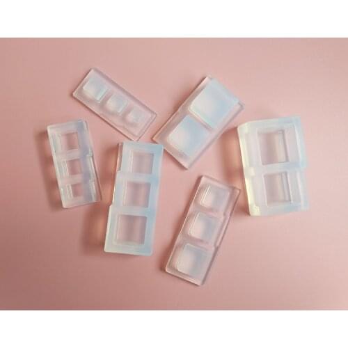 Water Injection Hollow Cube Full Transparent Silicone Mold DIY Resin Decorative Craft Jewelry Making resin molds for jewelry